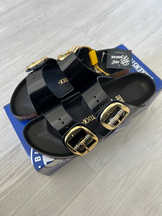 Birkenstock Shoes - Arizona Big Buckle Birkenstock Black